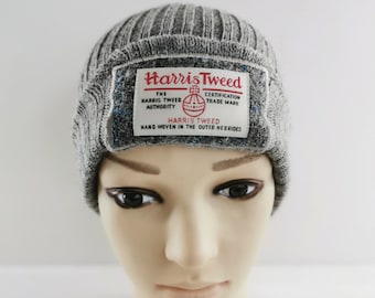 Harris Tweed Mütze Harris Tweed Mütze Vintage Harris Tweed Logos Beanie Mütze