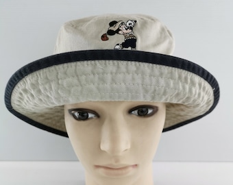 Mickey Mouse Hat Vintage Mickey Mouse Disney Golf Bucket Hat Cap