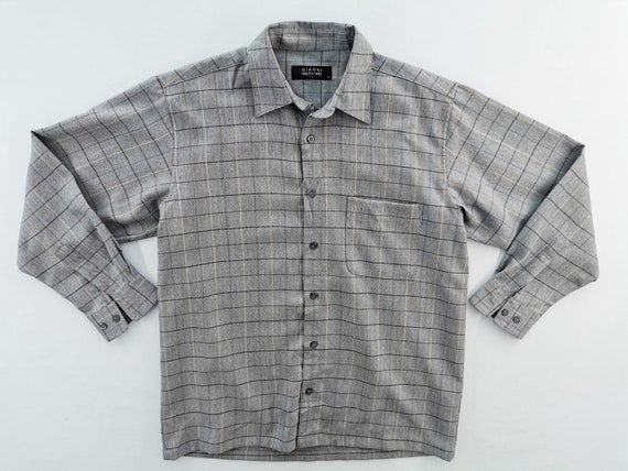 Gianni Valentino Shirt Gianni Valentino Checkered… - image 3