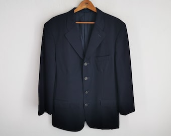 Issey Miyake Jacket Vintage 90s Issey Miyake Coat Blazer Jacket Made In Japan Size M