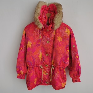 Phenix Jacket Vintage Phenix Logos Multicolor Winter Ski Jacket Size M