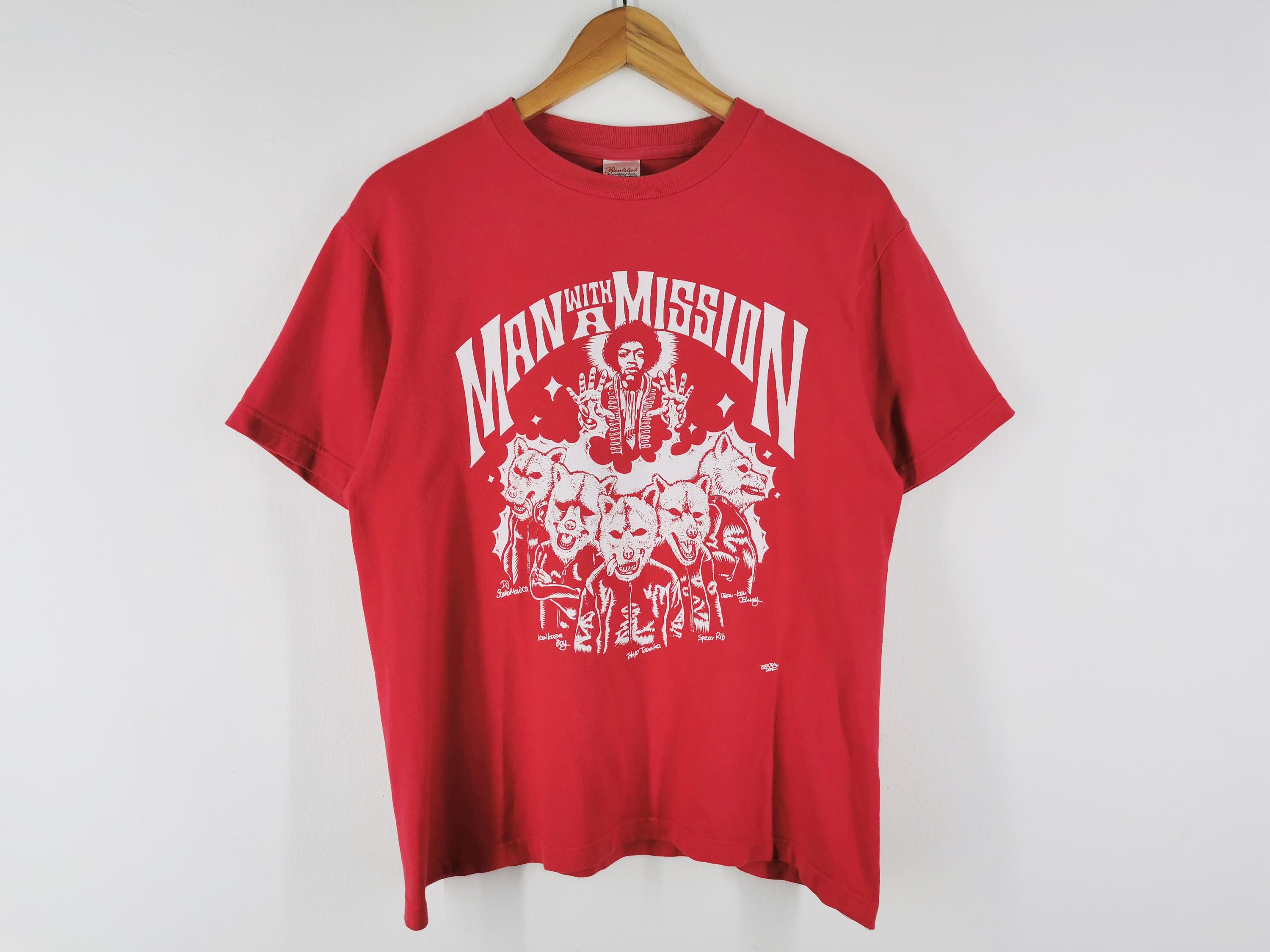 MAN WITH A MISSION バンドTシャツ Man With A Mission Shirt Man With A Mission Japanese Rock