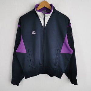 Kappa Jacket Vintage Kappa Color Block Track Jacket Made in Japan Size M