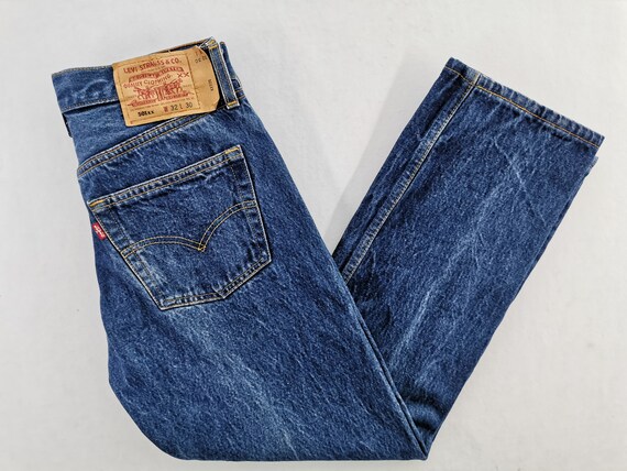 Levis 501 Jeans Distressed Size 32 Levis 501 Deni… - image 6