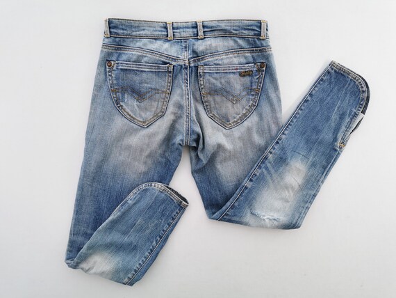 Replay Jeans Distressed Vintage Replay Denim Pant… - image 2