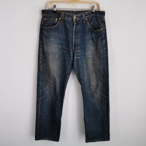 Levis Distressed Jeans Vintage Levis Lot 501 Denim Pants Made In USA Size 34/34x32
