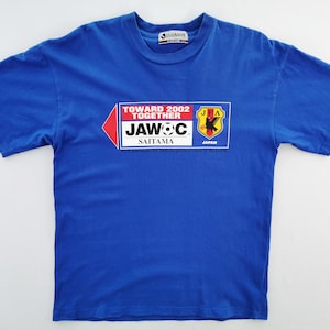 Japan Shirt Vintage Japan Fußball Team T-Shirt Größe M
