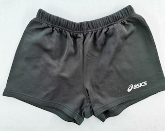 Pantalones Asics vintage de los 90, con logos de Asics, fabricados en Japón. Talla 22/26x3.
