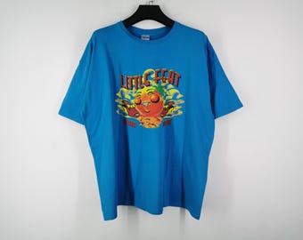 Little Feat Shirt Little Feat Tour 2008 American Rock Band T Shirt Size XXL