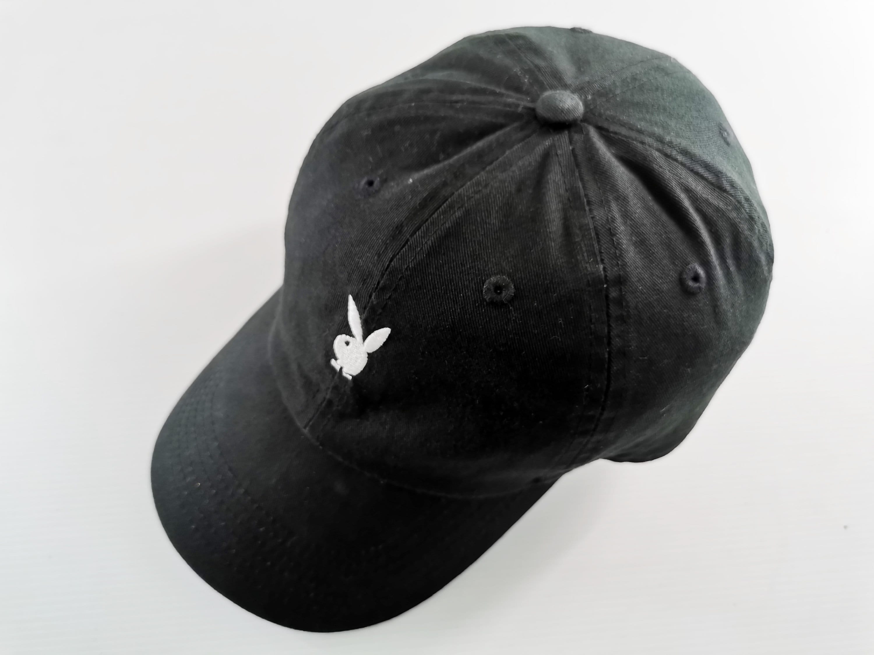 Playboy Hat Lids Snapback Tan w/Pinstripes 70th Anniversary
