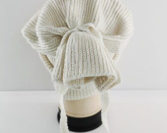 【vintage】90s ellesse 耳当て Beanie Knit Ellesse Beanie Vintage Ellesse Hat Vintage 90's Ellesse Made