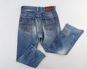 Vintage 1960s Levi's Big E Selvedge Denim Jeans - 60s Levis 505