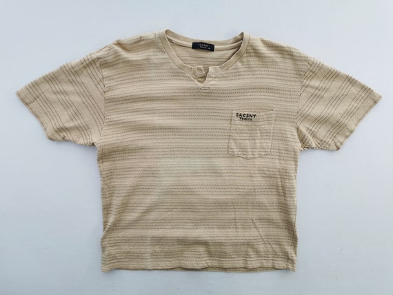 Sacsny Shirt Vintage Sacsny Y'saccs Striped T Shi… - image 3
