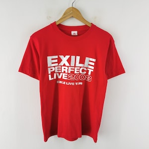 Exile Shirt Exile Perfect Live 2008 T Shirt Made In Japan Size S