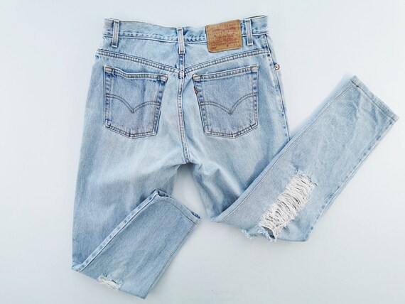 Levis 550 Jeans Distressed Levis 550 