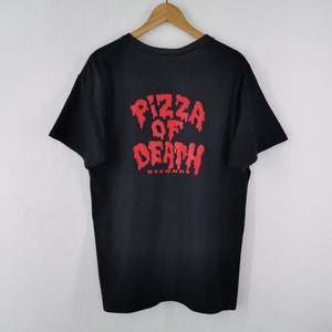 Pizza of Death Shirt - Etsy Pizza of Death Shirt - Etsy