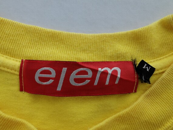 ELEM Shirt Vintage ELEM Graphic Design T Shirt Made In Japan Size M View 5