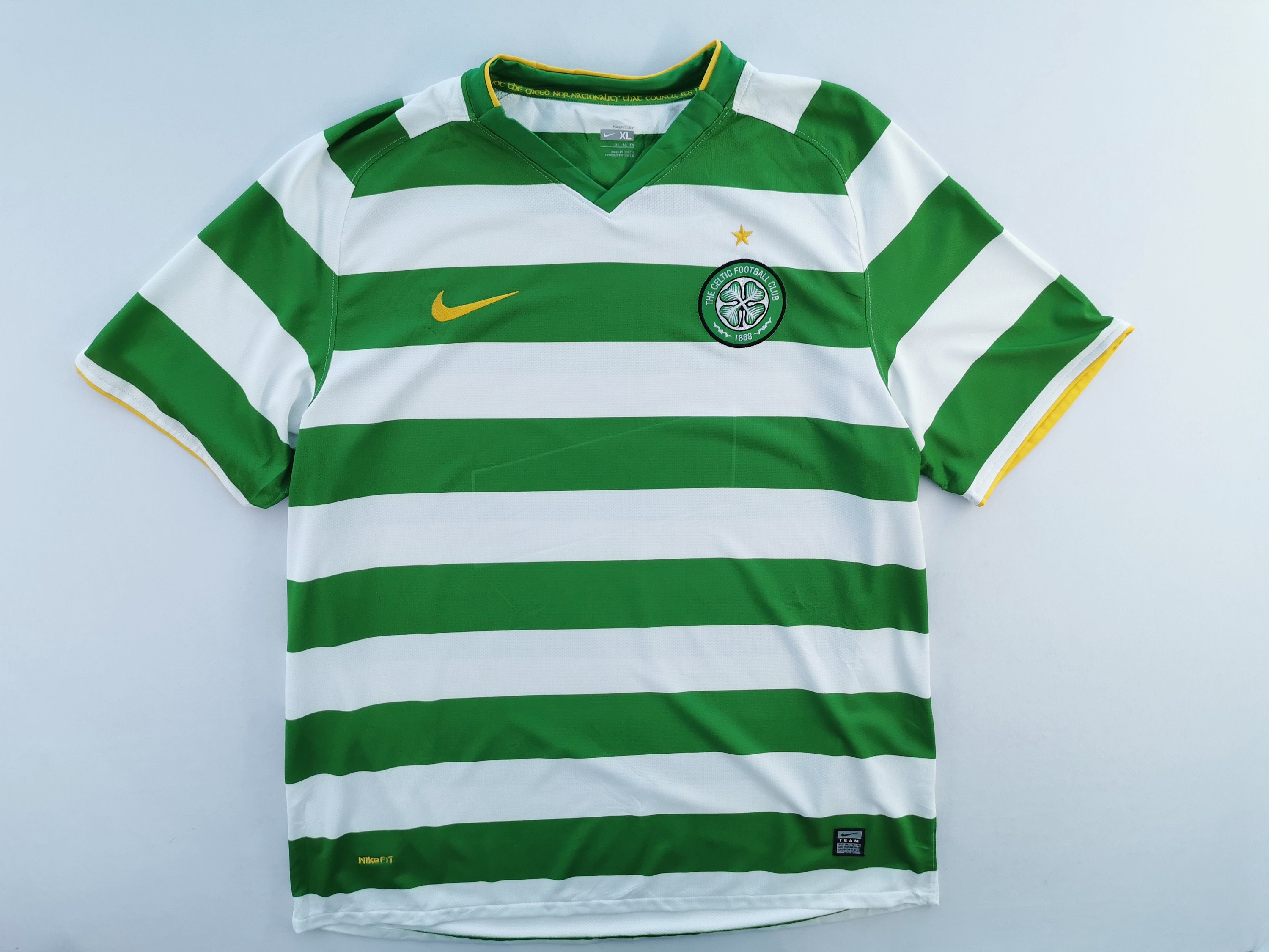 2013-14 Celtic Away Shirt - 9/10 - (XL)