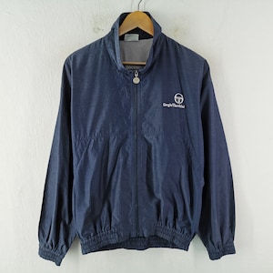 Sergio Tacchini Jacket Vintage 90s Sergio Tacchini Logo Windbreaker Jacket Size XL