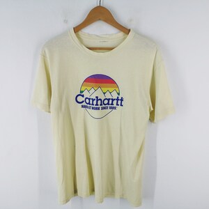 Carhartt Shirt Vintage Carhartt Big Logo T Shirt Size M