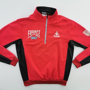 Le Coq Jacket Le Coq Sportif 90s Sweater Vintage Size Le Coq Sportif France 1882 Logos Sweatshirt Size M