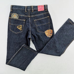 Santa Fe Jeans Distressed Vintage Size 31 Santa Fe Made In Japan Denim Pants Size 30/31x31