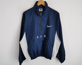 Nike Air Jacket Vintage Nike Air Logos Pullover Windbreaker Jacket Size L