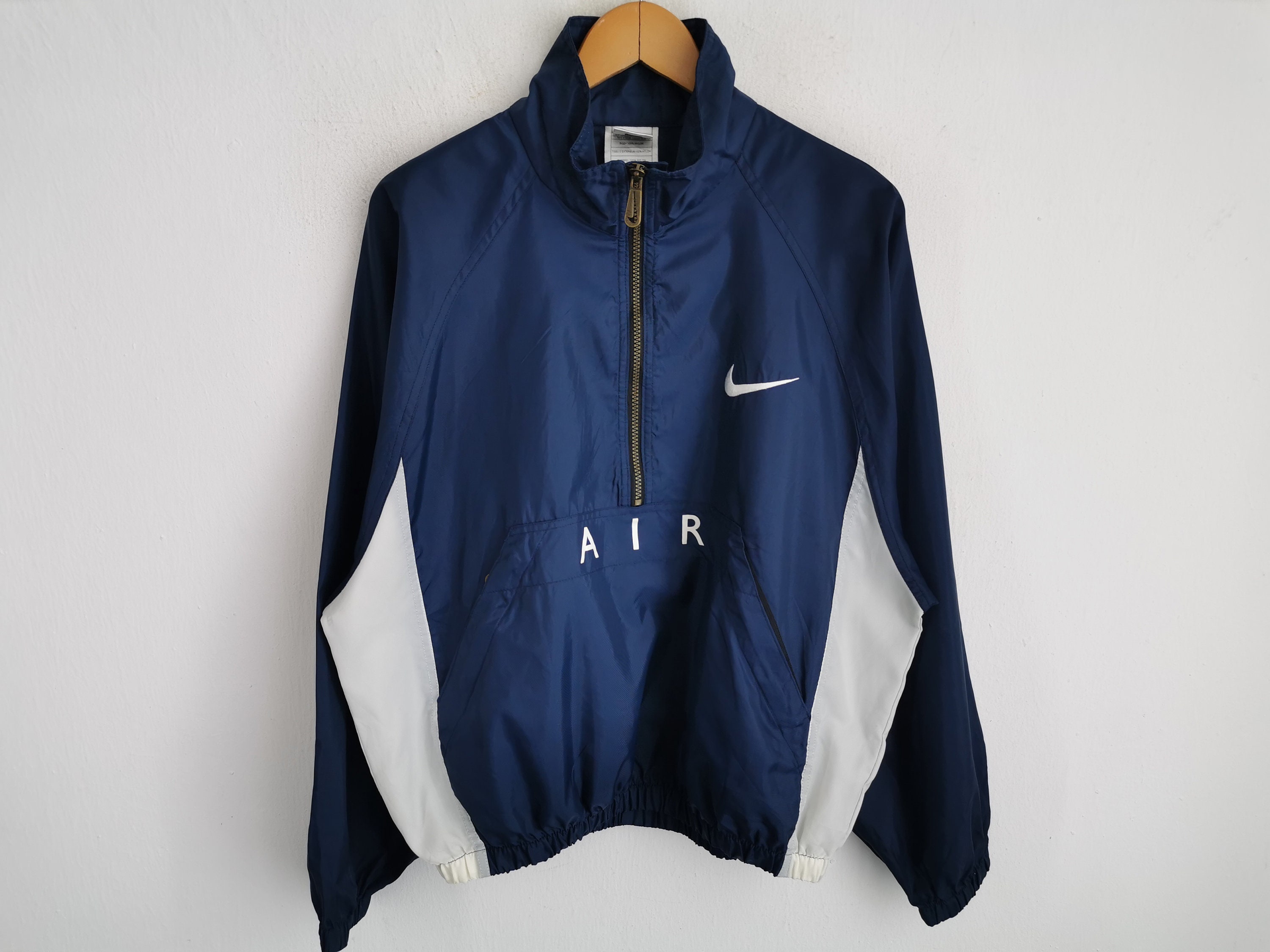 Veste Nike Air vintage Pull coupe-vent Nike Air Logos Taille L