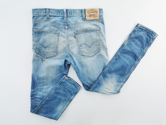 Levis 605 Jeans Distressed Size 32 Levis 605 Denim Pants Size - Etsy