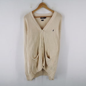 Polo Ralph Lauren Cardigan Vintage Polo Ralph Lauren Made In Japan Knitwear Cardigan Size L