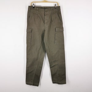 German Army Pants Vintage 90&#39;s German Army Cargo Pants Waist 30