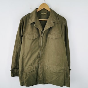 Army Jacket Vintage Army Military Uniform Jacket Size L