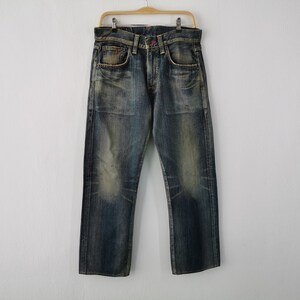 Edwin Jeans Distressed Vintage Size 30 Edwin Denim Pants Made In Japan Size 32