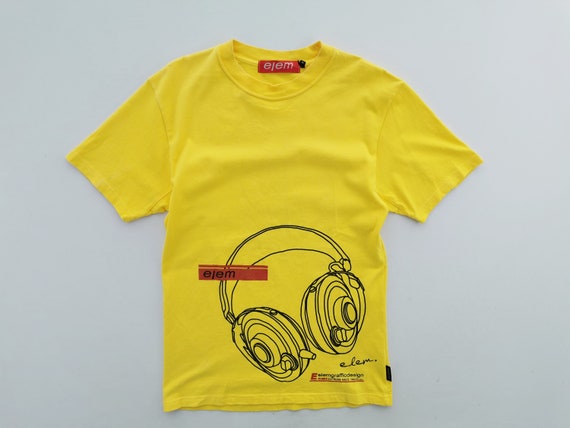ELEM Shirt Vintage ELEM Graphic Design T Shirt Made In Japan Size M