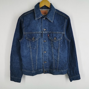 Levis Jacket Vintage 80s Levis Denim Jacket Made In USA Size M