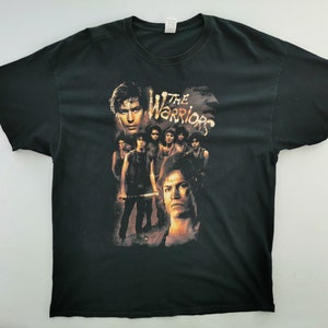 The Warriors Shirt Vintage The Warriors American Action Thriller Film T Shirt Size 2XL