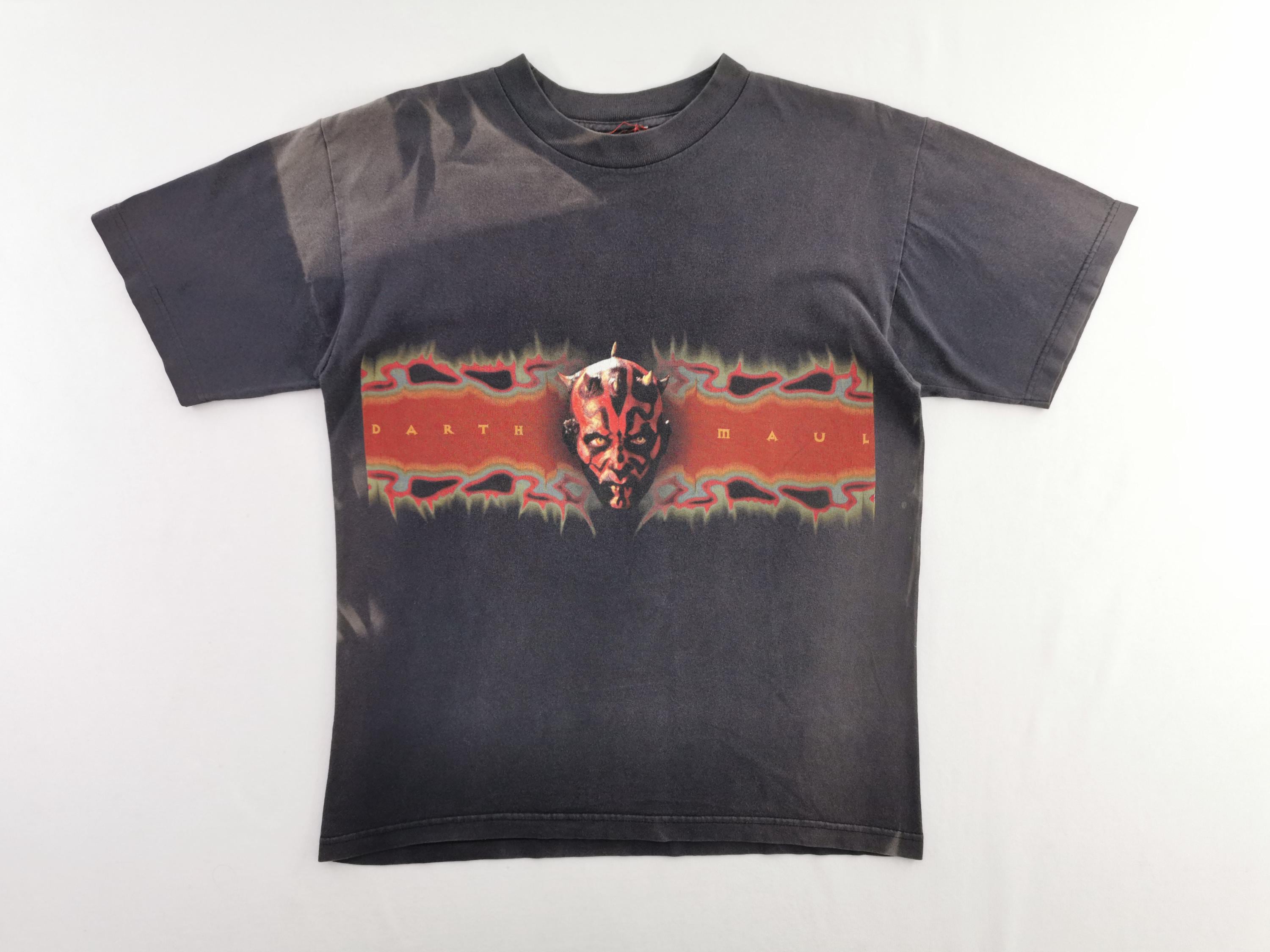 Darth Maul Shirt Distressed Vintage 90's Darth Maul Star Wars