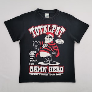 Totalfat Shirt Totalfat Japanese Melodic Punk Band T Shirt Size S