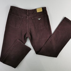 Armani Jeans Vintage Armani Made In Italy Color Denim Pants Size 30/31x32