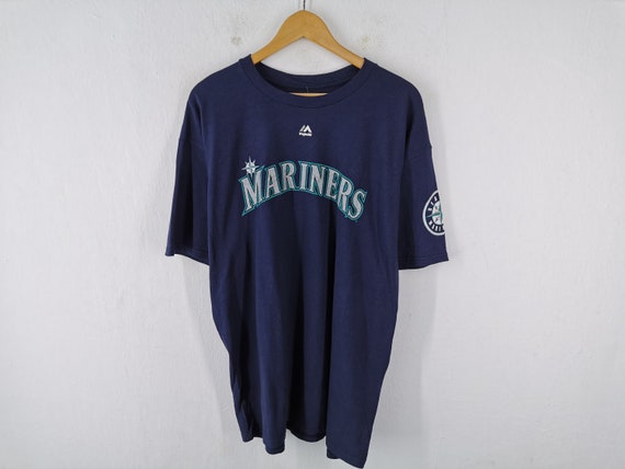 TheCollarSleeve Mariners MLB Shirt Vintage Mariners Iwakuma #18 Baseball New Old Stock T Shirt Size XL