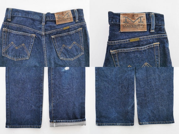 Maverick Jeans Distressed Vintage Size 31 Maveric… - image 7