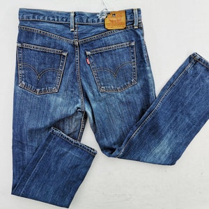 Levis 502 Jeans Distressed Size 32 Levis 502 Denim Pants Made In Japan Size 32/33x28.5