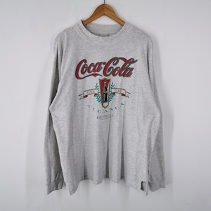 Coca-Cola Shirt Vintage Coca-Cola LongSleeve T Shirt Made In USA Size XL