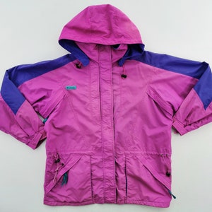 Columbia Sportswear Jacket Vintage 90&#39;s Columbia Sportswear Hoodie Windbreaker Jacket Size XL