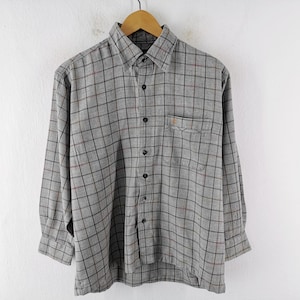 ライル・アンド・スコット シャツ ヴィンテージ ライル・アンド・スコット パジャマ ボタンシャツ サイズL 画像 1