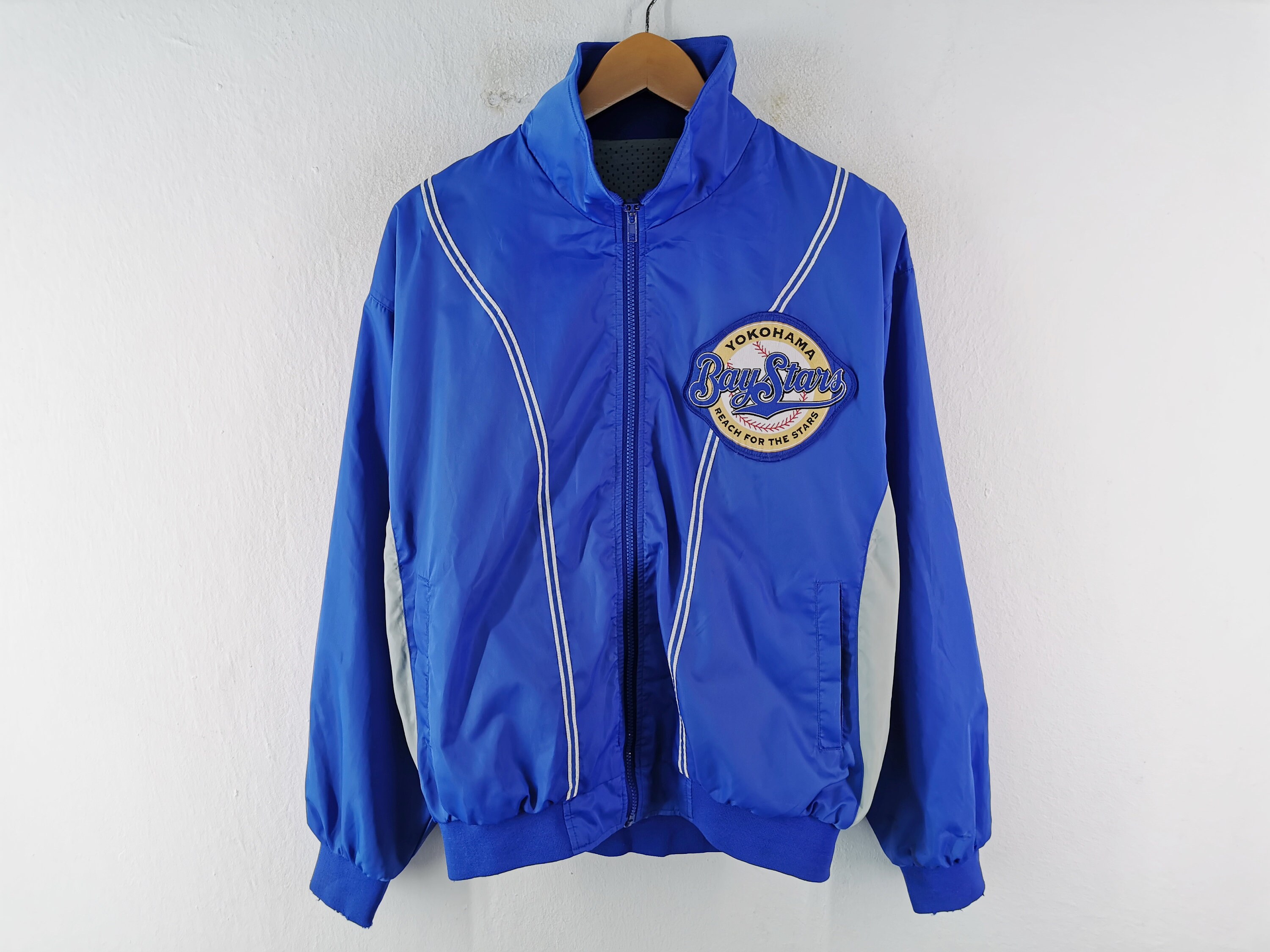 売れ筋商品お見逃しなく Vintage Jacket Baystars Yokohama Japan Baystars Dena ウェア
