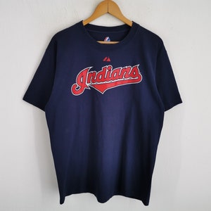 Cleveland Indians Shirt Vintage Cleveland Indians MLB Baseball T Shirt Size L