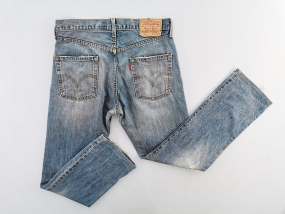 Levis 501 Jeans Distressed Size 32 Levis 501 Denim Pants Size 33/34x31 