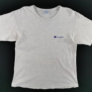 Champion Shirt Vintage Champion Made In USA Rayon T Shirt Size L