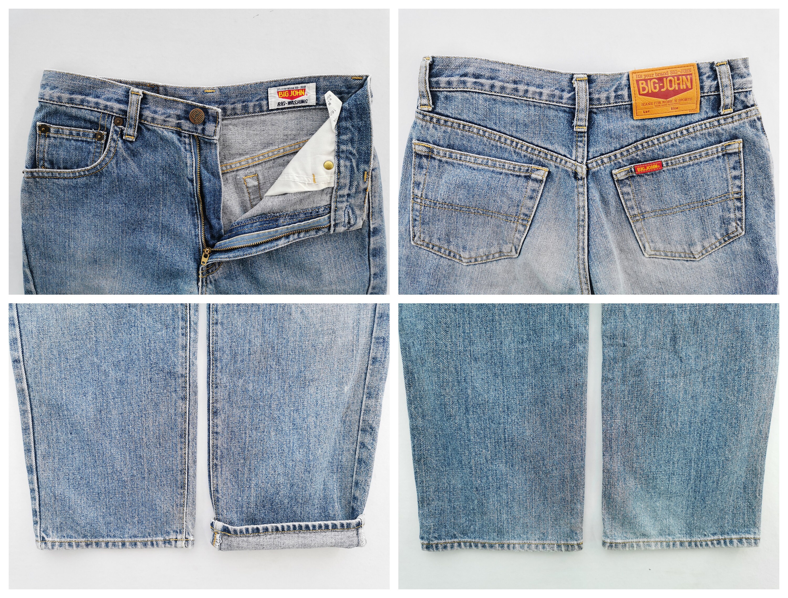 ★Big John Jeans ★Vintage ★CollectionBox BIG JOHN SL VINTAGE Stone Wash | Selvedge Denim Since 1940